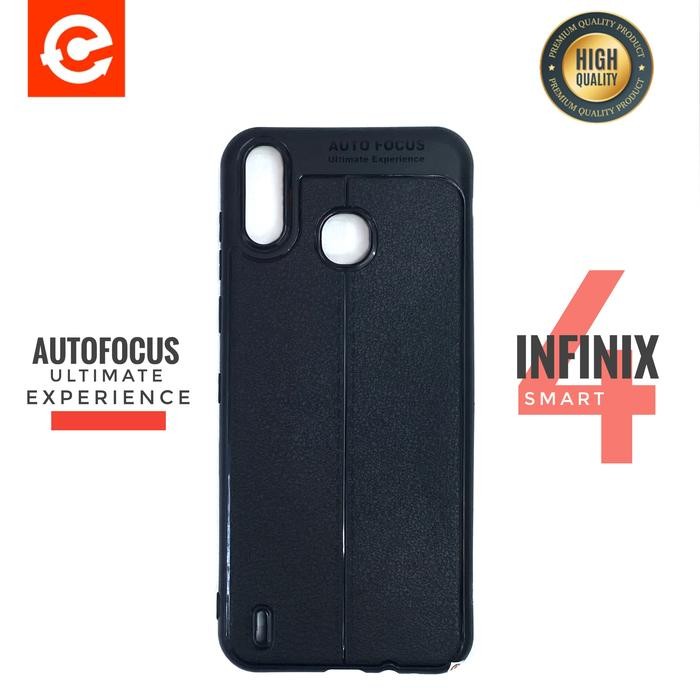 Infinix Smart 4 Case Autofocus Softcase - Black