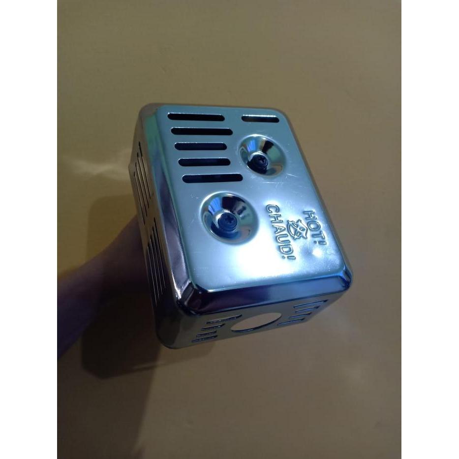 KNALPOT MUFFLER GX 160 ENGINE CHROME