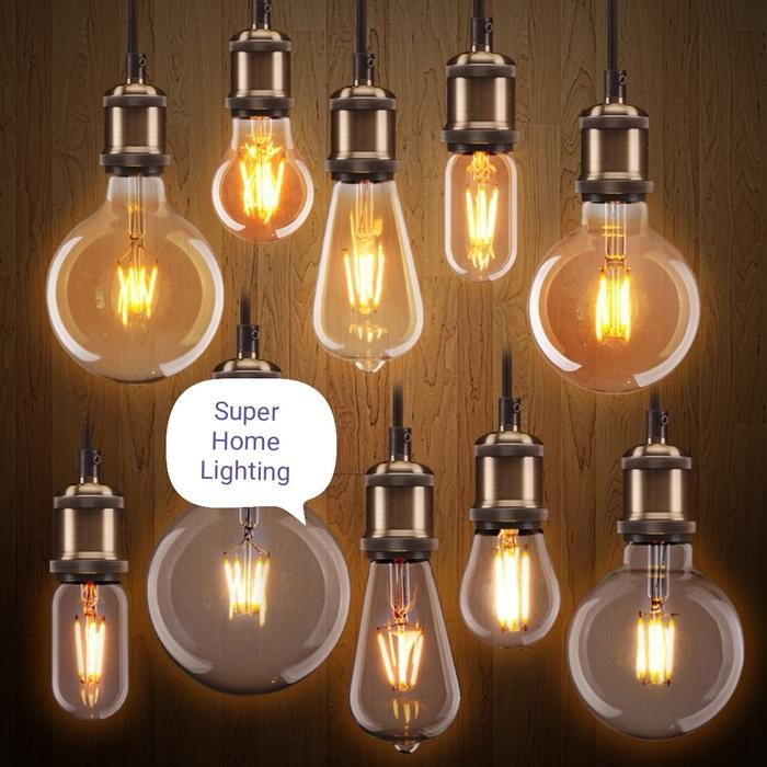 New Bohlam ST64 E27 4watt Filament