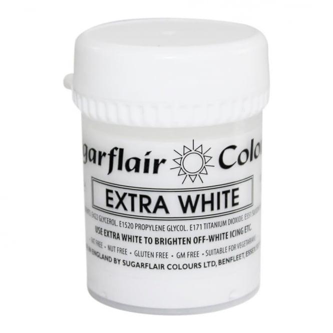 Sugarflair Maximum Concentrated Paste Colours - Extra White