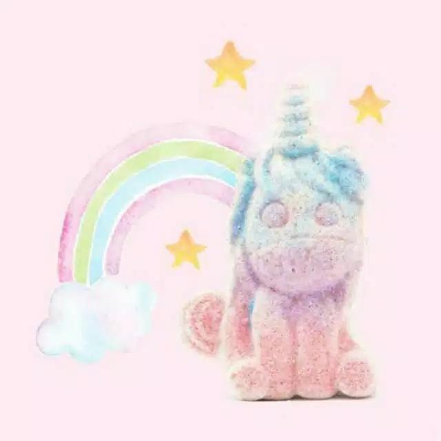 Unicorn bathbomb