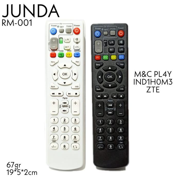 NEW!! REMOT UNIVERSAL DVB, INDIHOME,MNC PLAYER JUN DA RM 001