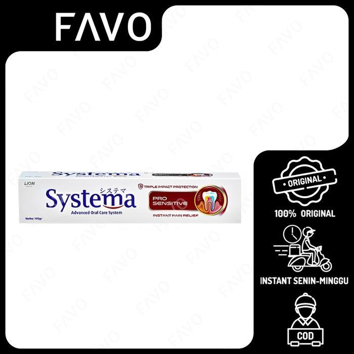Systema Pro Sensitive Toothpaste - 105 gr