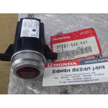 Tombol Switch On / Off Engine Start / Stop Crv Rm