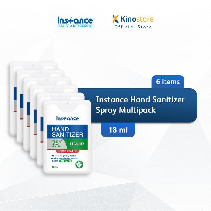 Pilihan- Instance Hand Sanitizer Spray 18Ml Multipack