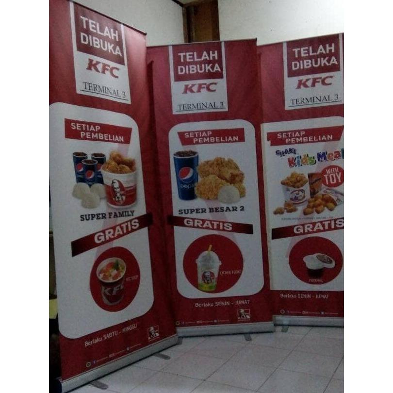 Roll Up Banner 85 x 2meter plus printing