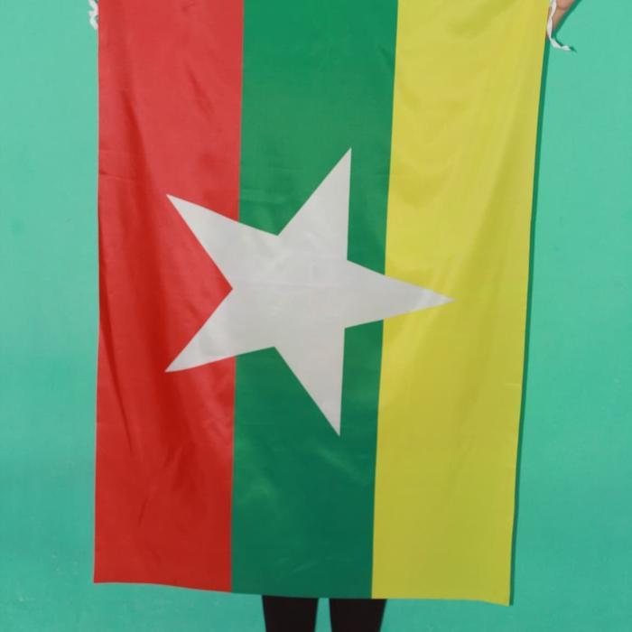 BENDERA MYANMAR 90x135 CM