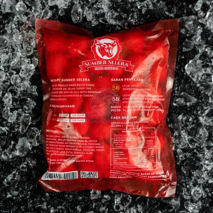 Instanbisa- Bakso Sapi Sumber Selera Polos 50Pcs