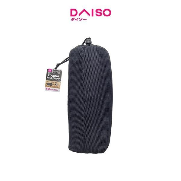 DISKON Daiso Folding Neck Pillow -Black-