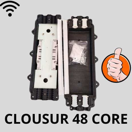 Clousur Panjang 48 Core Hitam