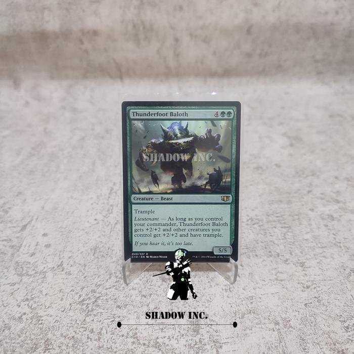 thunderfoot baloth eng mtg magic the gathering