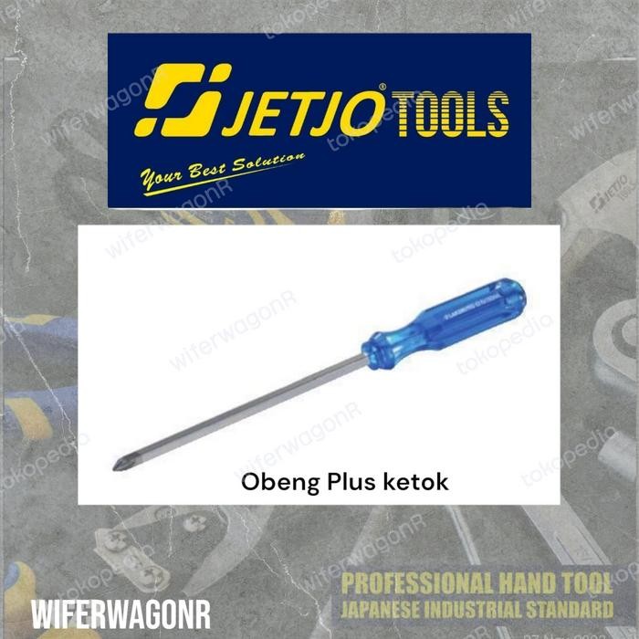 JETJO TOOLS OBENG KETOK PLUS