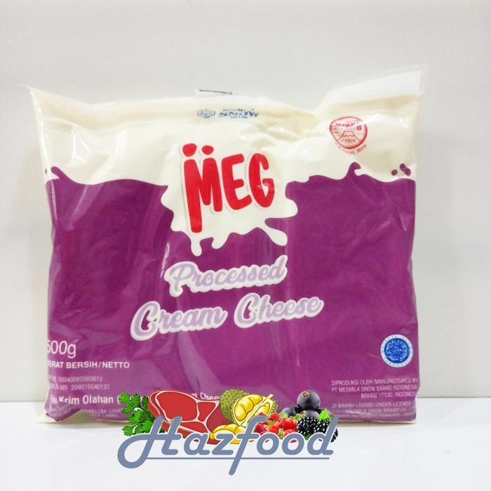 Meg Processed Cream Cheese 500 Gr