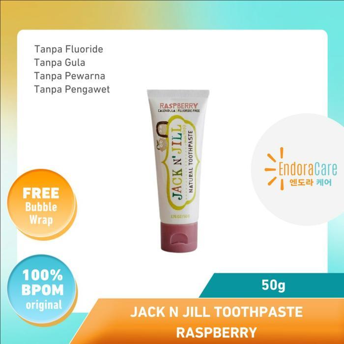 Pasta Gigi Anak Rasa Raspberry Bebas Fluoride 50 gr