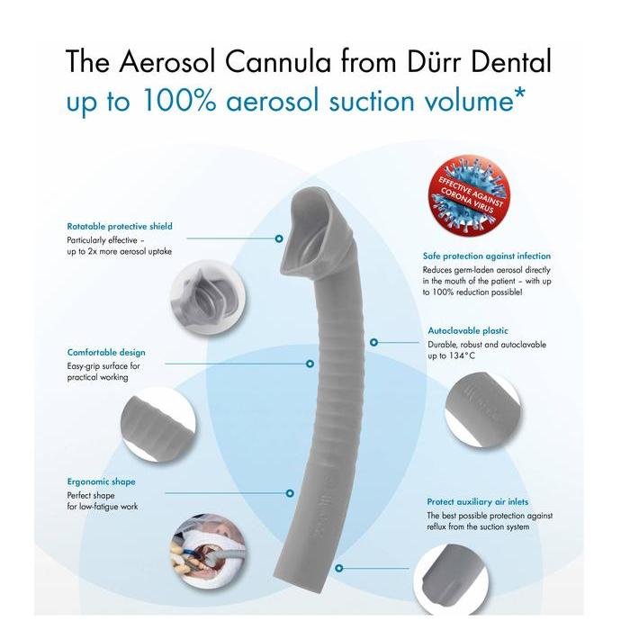 Durr Prophylaxis Cannula Aerosol Suction Tip