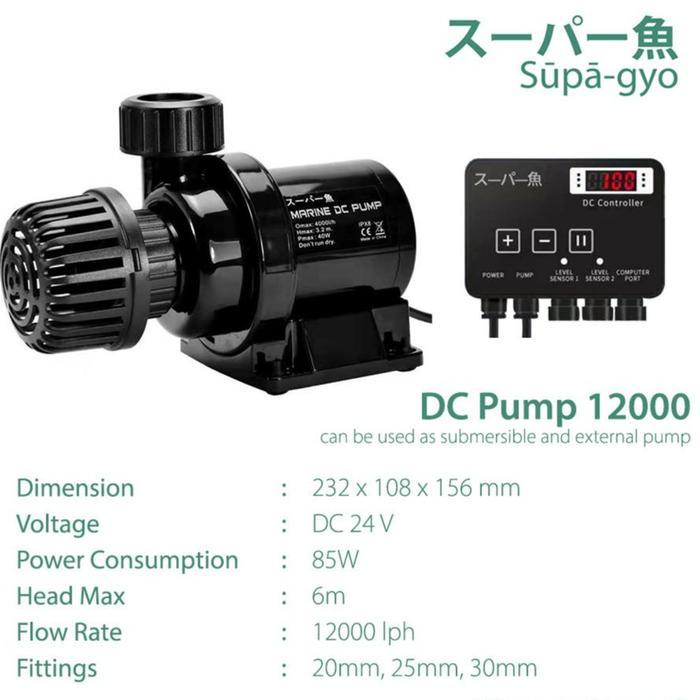 Supagyo 12000 DC Return Pump