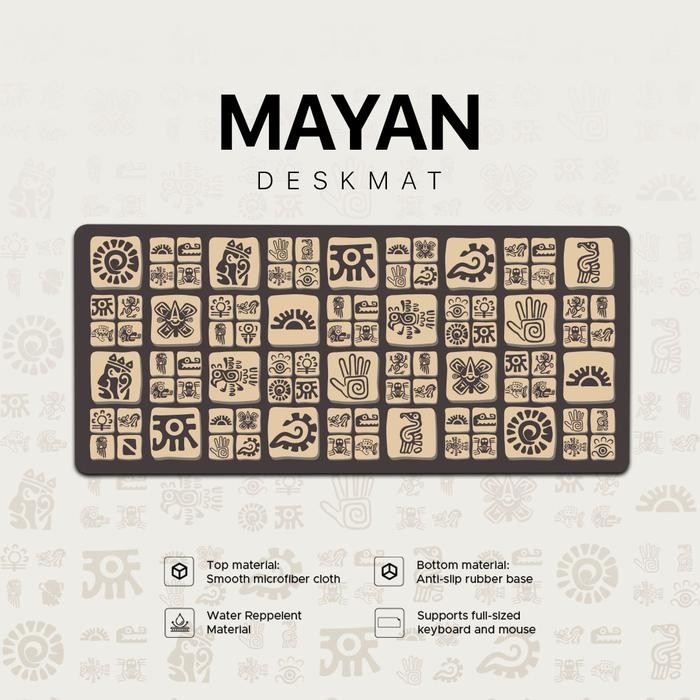 JK Noir Mayan Deskmat / Mousepad