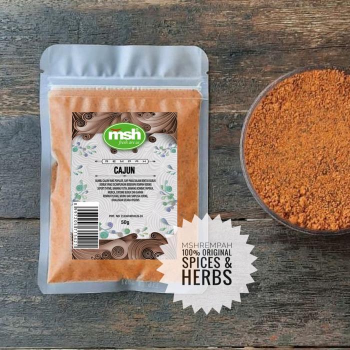 MSH Cajun Bubuk 50 gram