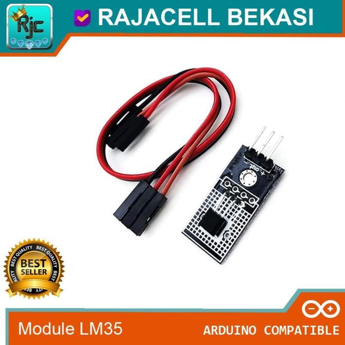MODULE LM35 SENSOR SUHU TEMPERATURE THERMAL ANALOG SENSOR