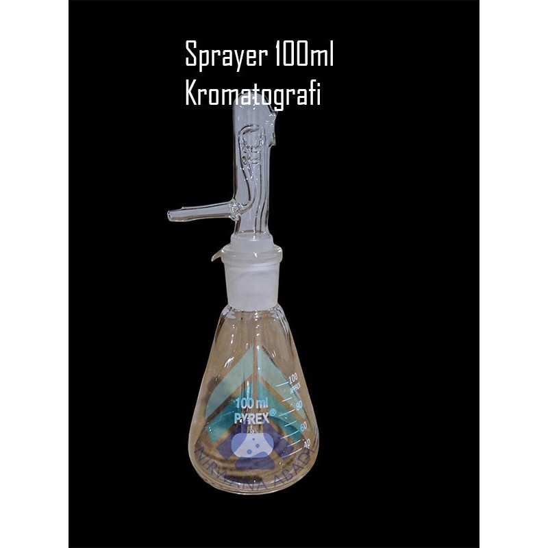 Sprayer Kromatografi 100Ml, Kaca