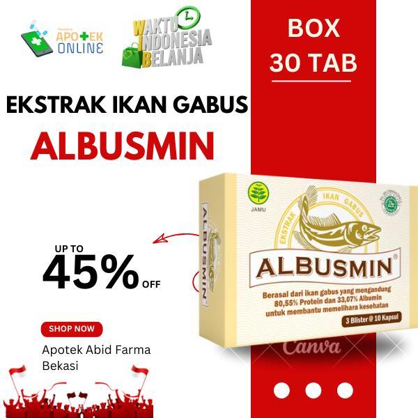 ALBUSMIN 3 BLISTER 10 KAPSUL