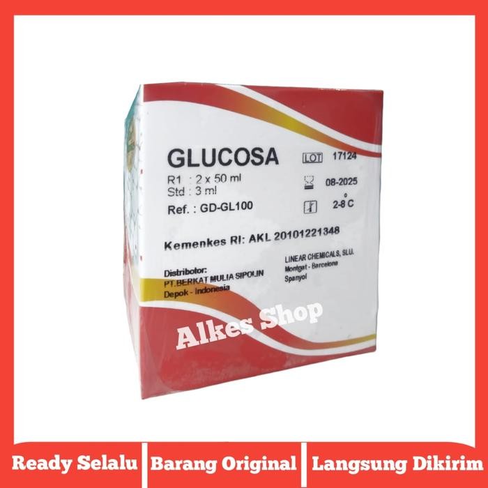 Reagen Glucosa 2X50Ml Glory Diagnostics