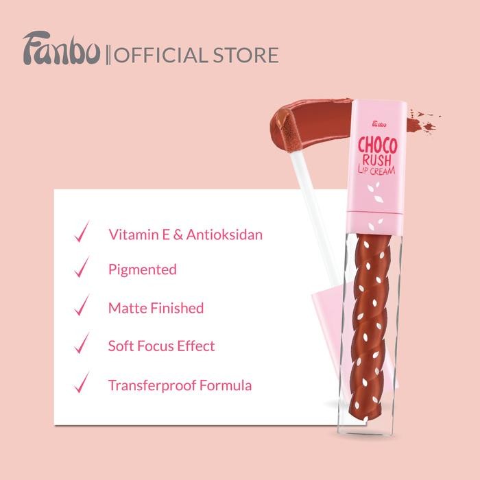 ibe8- Fanbo Choco Rush Lip Cream