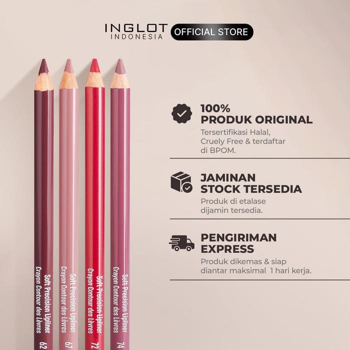 INGLOT Soft Precision Lipliner 74