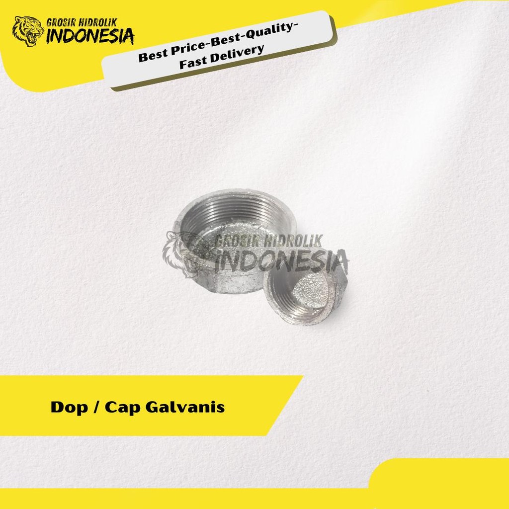 1/2" CAP / DOP GALVANIS 1/2"
