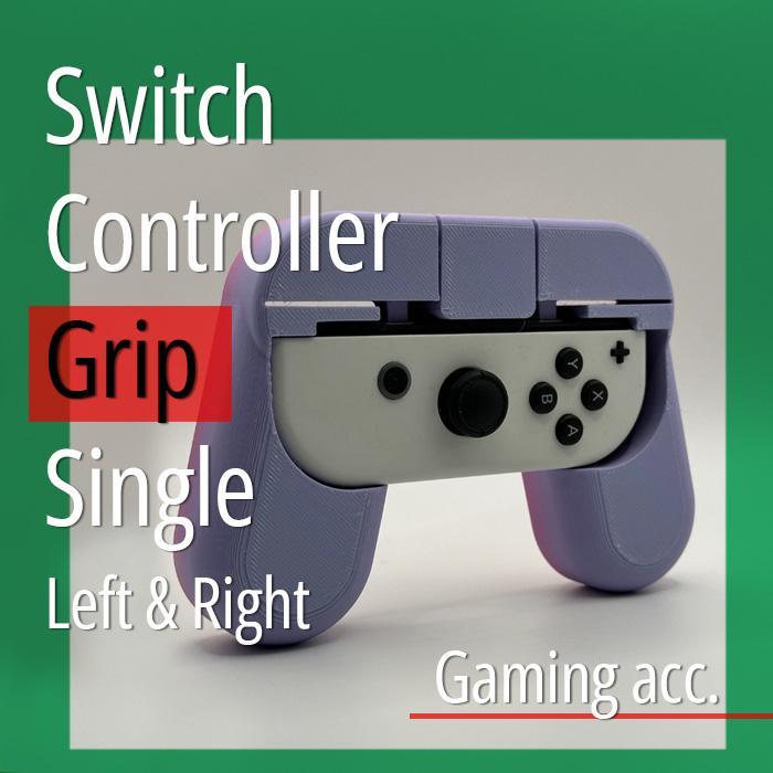 Nintendo SWITCH Joycon Grip Controller Single Handle Bracket + Stand Mount Handgrip Holder Dudukan
