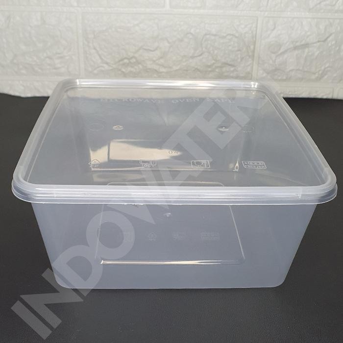 Terbaik Thinwall Dm 2000 Ml Square 100% Ori