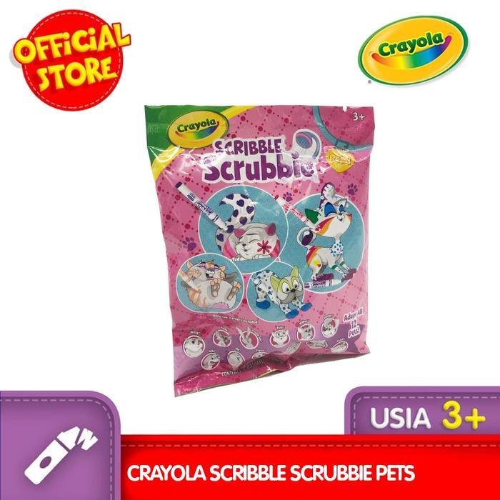 CRAYOLA Scribble Scrubbie Pets