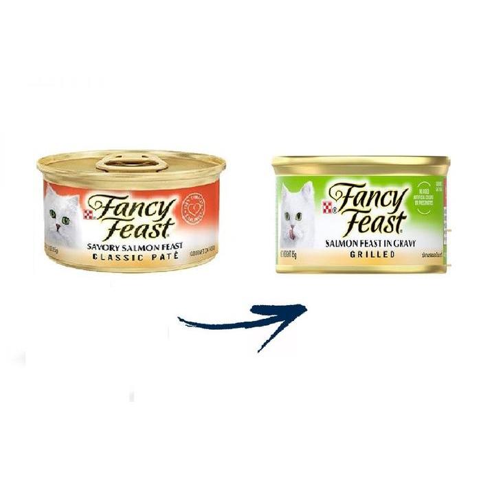 Fancy Feast Classic Savory Salmon Feast 85 Grm