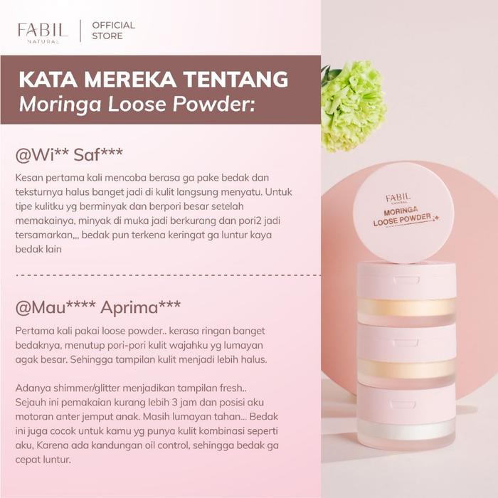 Pilihan- [Defect Packaging] Moringa Loose Powder - Translucent