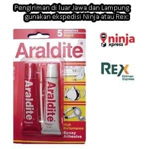 LEM ARALDITE MERAH 5 MENIT