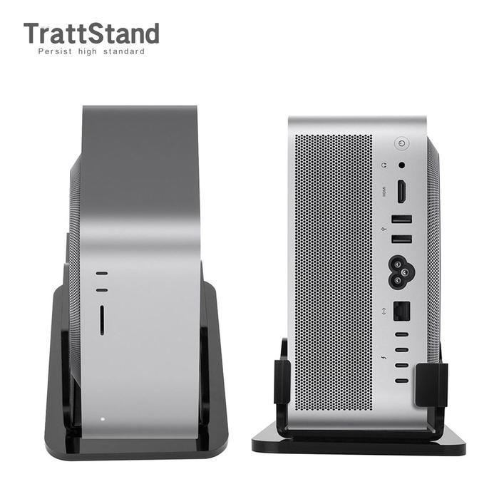 Casing Laptop Stand For Mac Studio Desktop Support Holder Acrylic Bracket Host Multi-function Cooling Frame Host Box Storage Rack