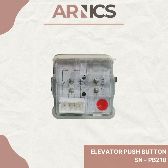 Tombol Kotak Push Button PB-210/Elevator Push Button Lift