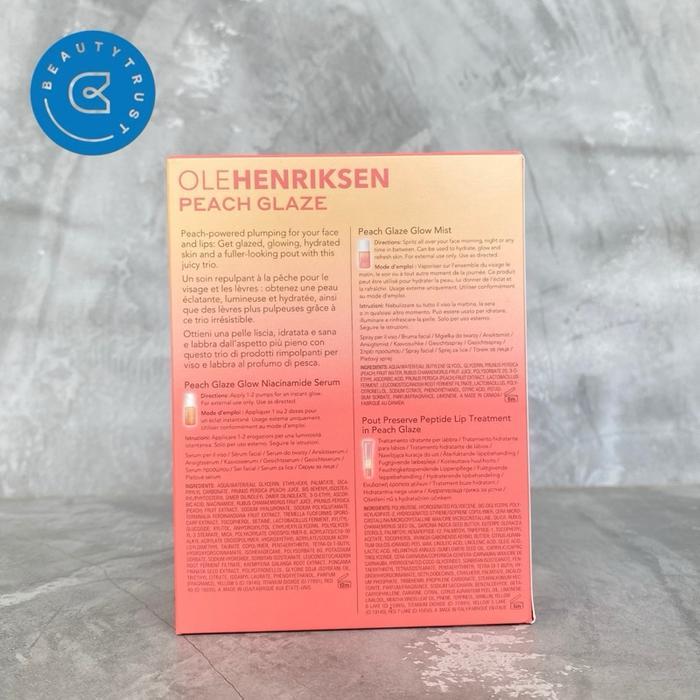 Olehenriksen Peach Glaze Plumping Trio Sets