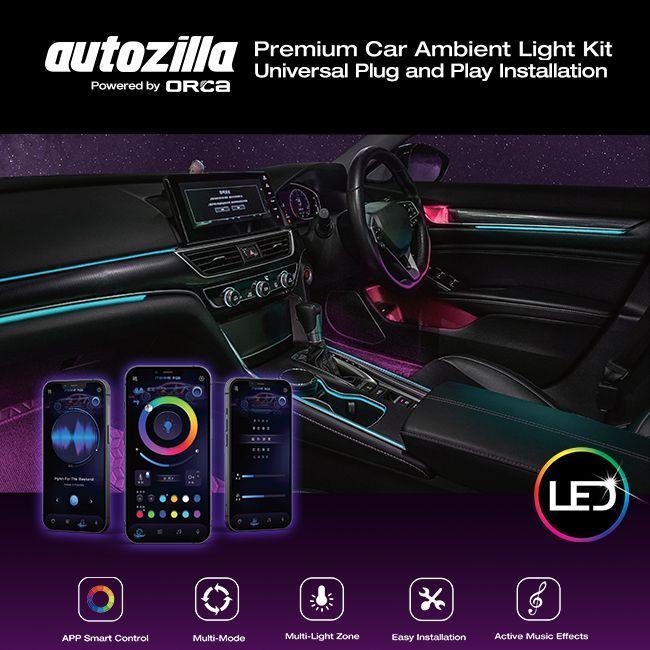 Lampu Interior Ambient Light Premium Wireless Threadless AUTOZILLA