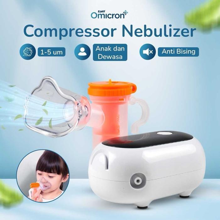 ALAT TERAPI PERNAPASAN COMPRESSOR NEBULIZER INHALER