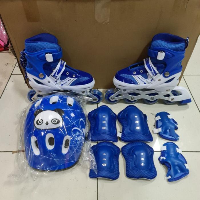 Sepatu Roda Inline Skate Komplit