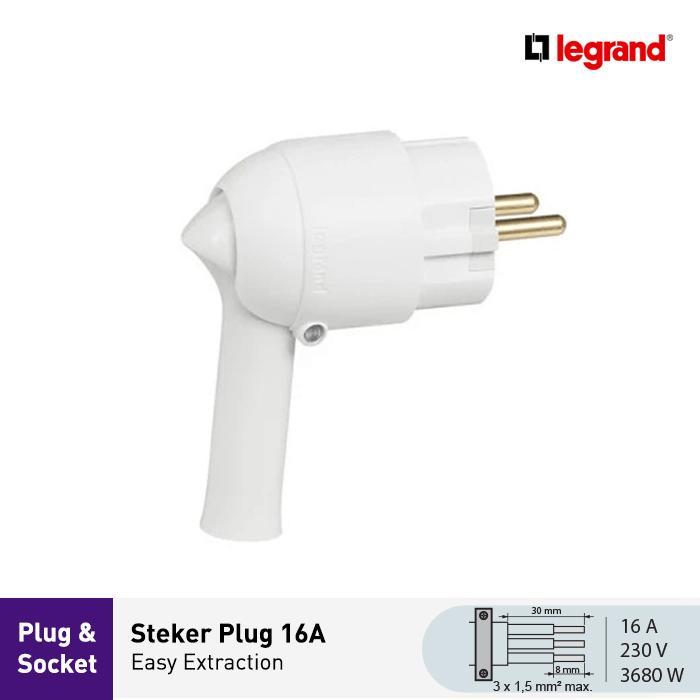LEGRAND STEKER PLUG 16 A - EASY EXTRACTION