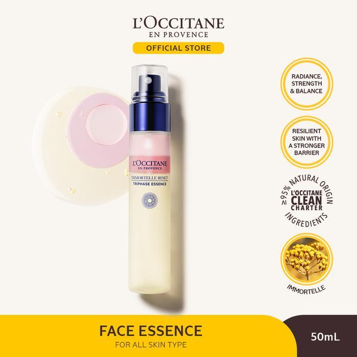 DISKON! L'Occitane Immortelle Reset Triphase Essence 50ml