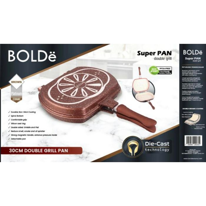 BOLDe DOUBLE GRILL 30 cm Premium Quality