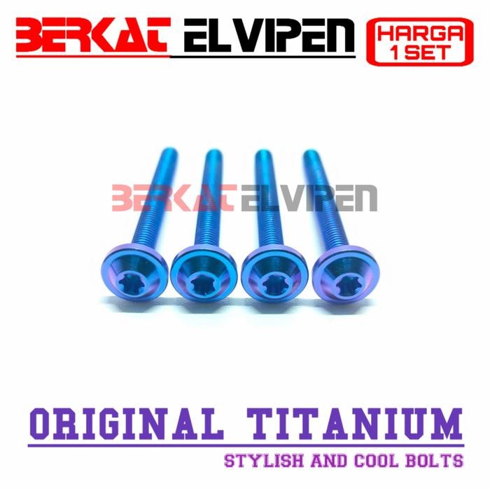 BAUT TITANIUM VISOR WINDSHIELD OCITO SPACER BUSHING NMAX OLD NEW