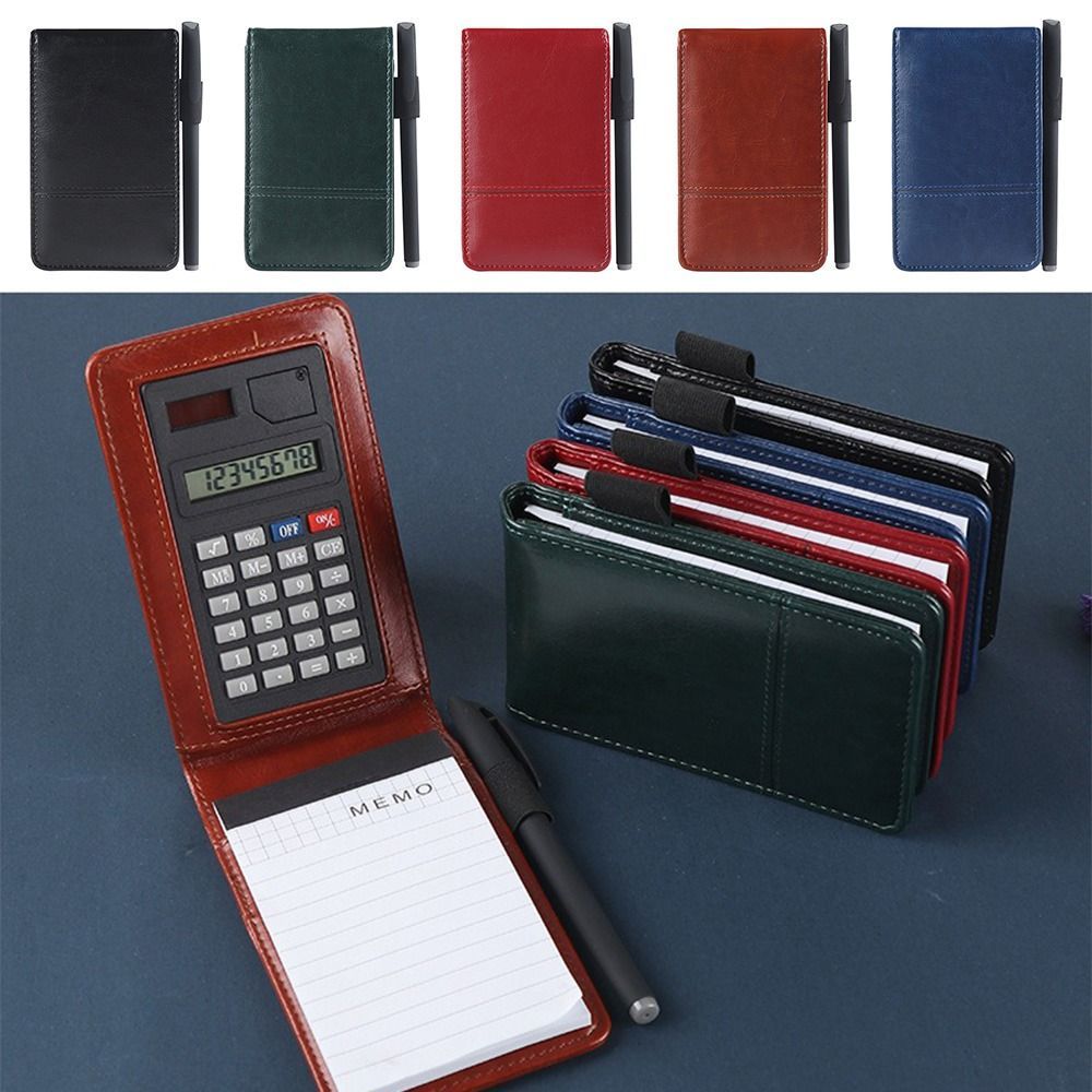 A7 Calculator Notebook Carryable Tearable Note-Taking Book Ultra-Thin Multi-Functional Memo Pad