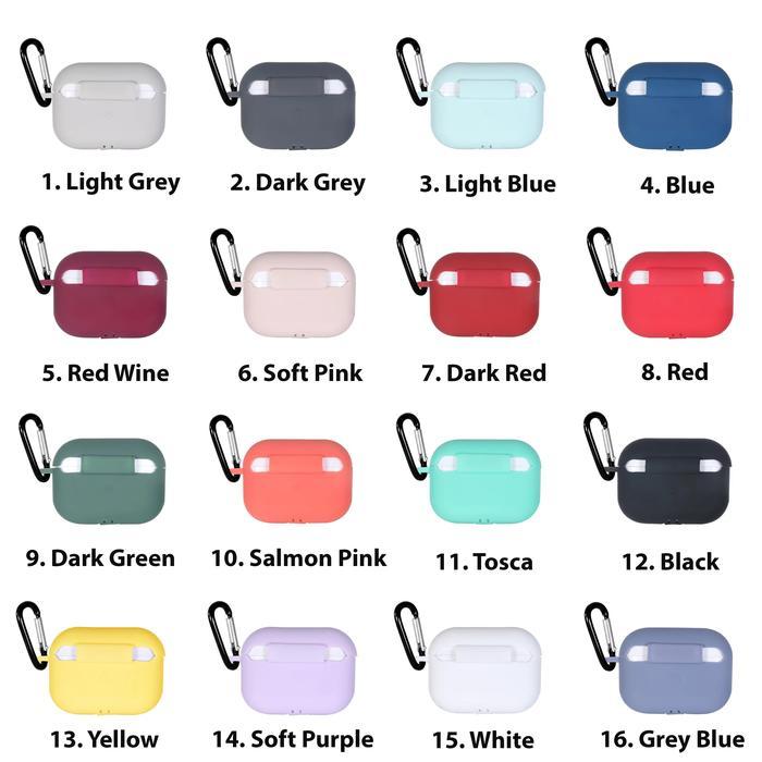 AIRPODS PRO PREMIUM SILICONE CASE SOFT CASING PROTECTIVE CASE