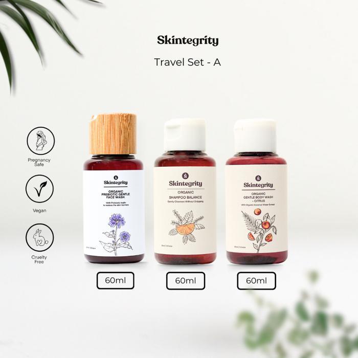 DISKON! Skintegrity Organic Travel Set