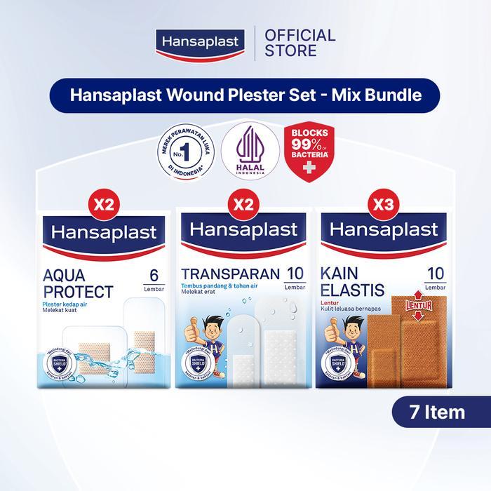 Hansaplast Wound Plester Set - Mix Bundle - Plester Luka
