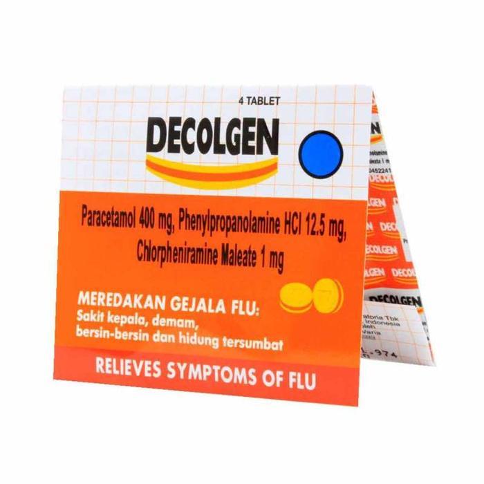 Decolgen isi 100 tablet